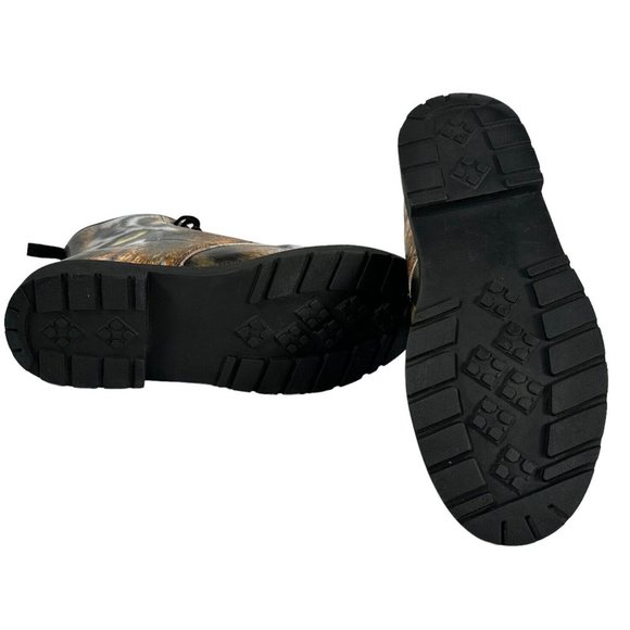 Men’s Soft Leather Chunky Boots “Eye of the Tiger” Size 12 US - 46 EU - Picture 9 of 10